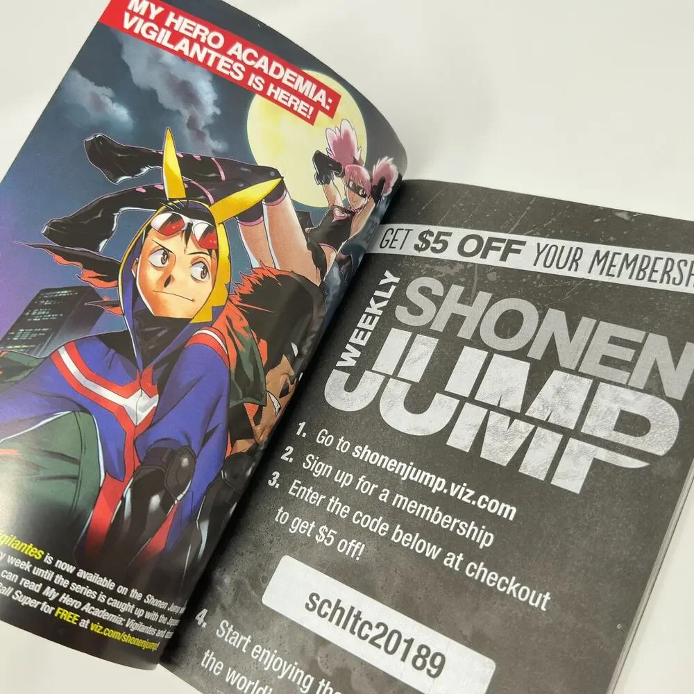 Weekly Shonen Jump Pack Manga Magazine Fall 2018 Dragonball My Hero MHA Yu-Gi-Oh